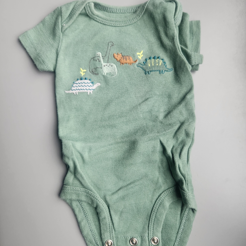 Carter's Green Dinosaur Bodysuit
